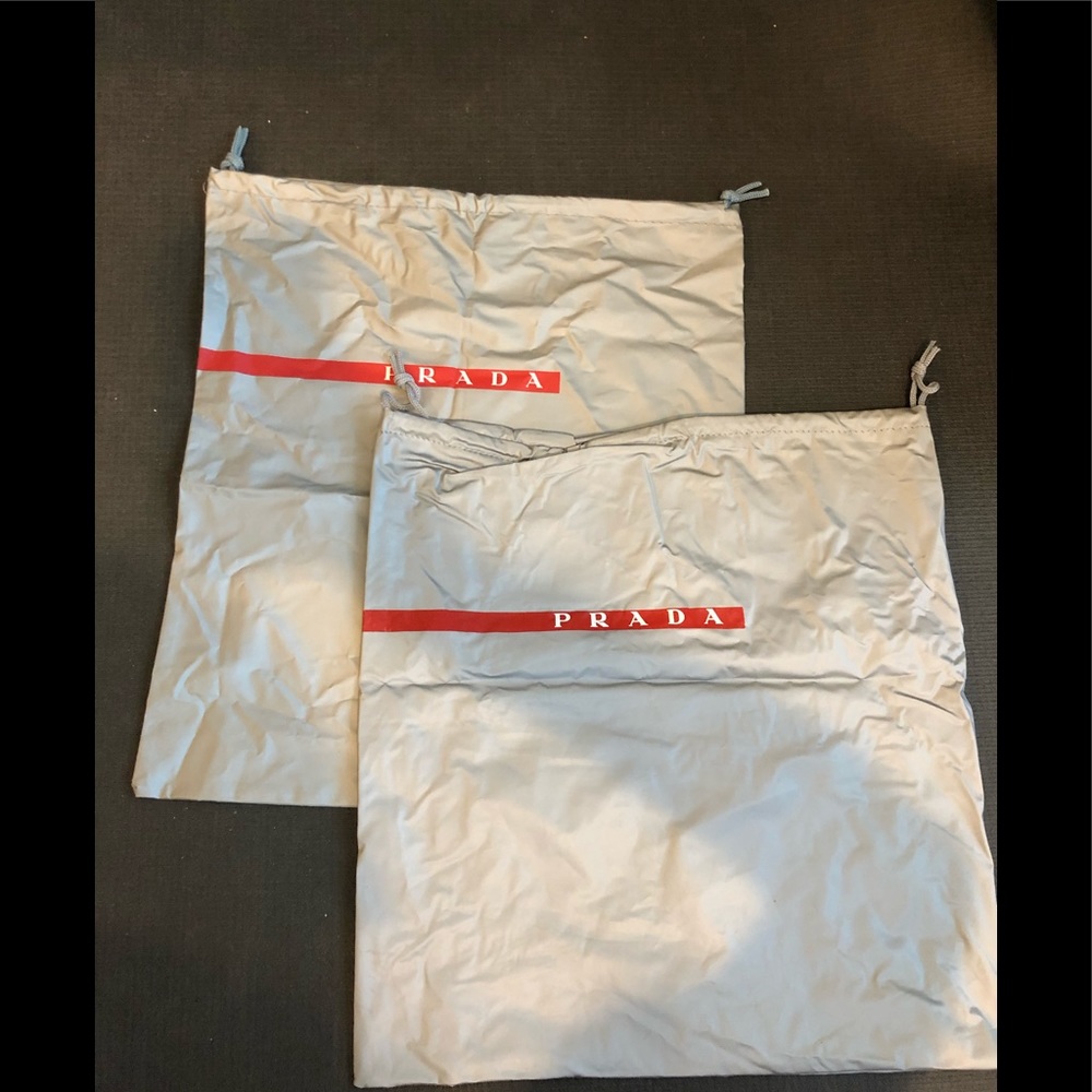 2 never used Prada Luxury Dust bags